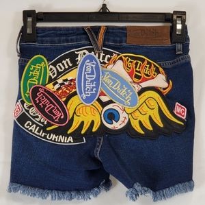 Vintage Von Dutch Shorty Shorts